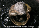Ring 585 Gelbgold, Rohdiamant